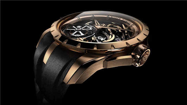神龙腾飞 龙行龘龘 罗杰杜彼Roger Dubuis王者系列单飞行陀飞轮龙年限量腕表